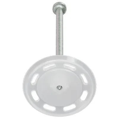 0.145” x 1-1/2” Simpson Strong-Tie PINWP Powder-Actuated Plastic-Washered Pin for Insulation Board, Box Count: 50