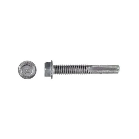 #10 x 1″ HWH Quik Guard Coat Self-Drilling X Metal Screw, Box Count: 1500