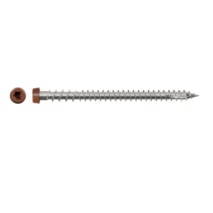 #10 x 2-3/4″ Tan-01 316 Stainless Steel DCU Composite Deck Screw, Box Count: 1000