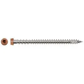 #10 x 2-3/4″ Tan-03 316 Stainless Steel DCU Composite Deck Screw, Box Count: 1000
