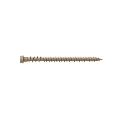 #10 x 2-3/4″ Tan DCU Composite Deck Screw, Box Count: 1000