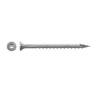 #10 x 3″ 305 Stainless Steel Bugle Head Wood Screw, Box Count: 1000