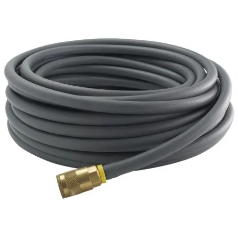1/4″ x 100 ft. Push-Lok Rubber Air Hose w/ Fittings