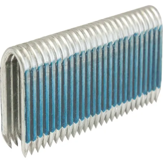 2″ Leg 9GA Class 4 HDG Diamond Coat Extreme Barbed Fence Staple, Box Count: 1000