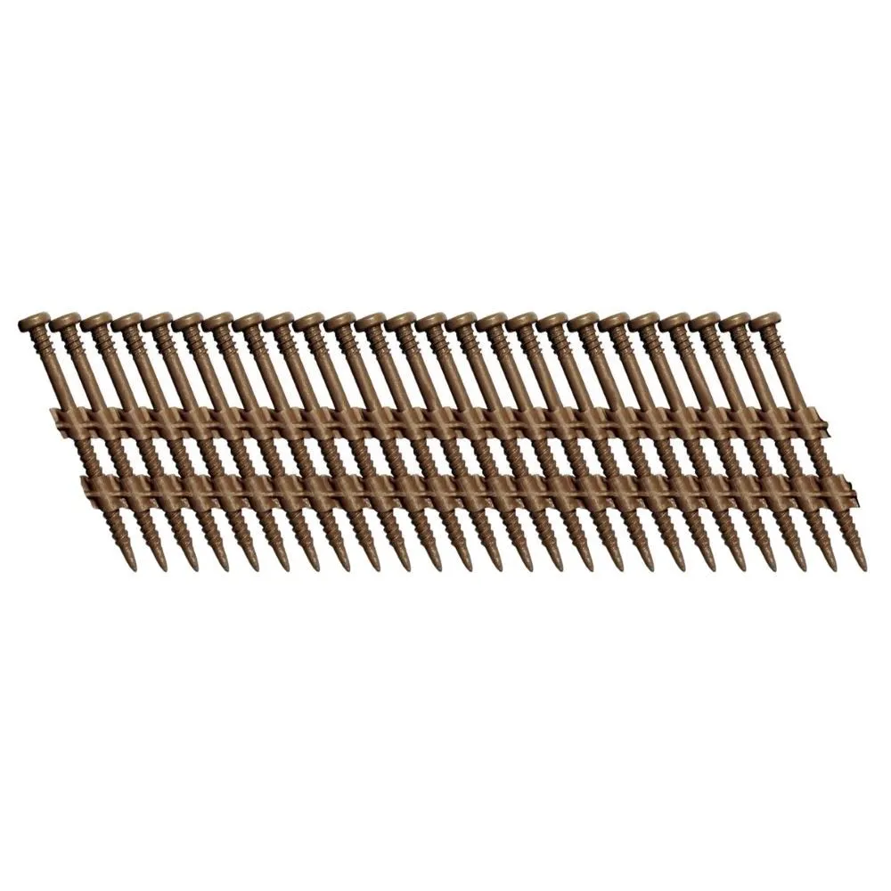 2″ x .120 BeckDeck Thread Square Brown, Box Count: 1000