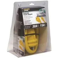 30 Amp To 15 Amp Dock Side Power Adapter 10/3 STW