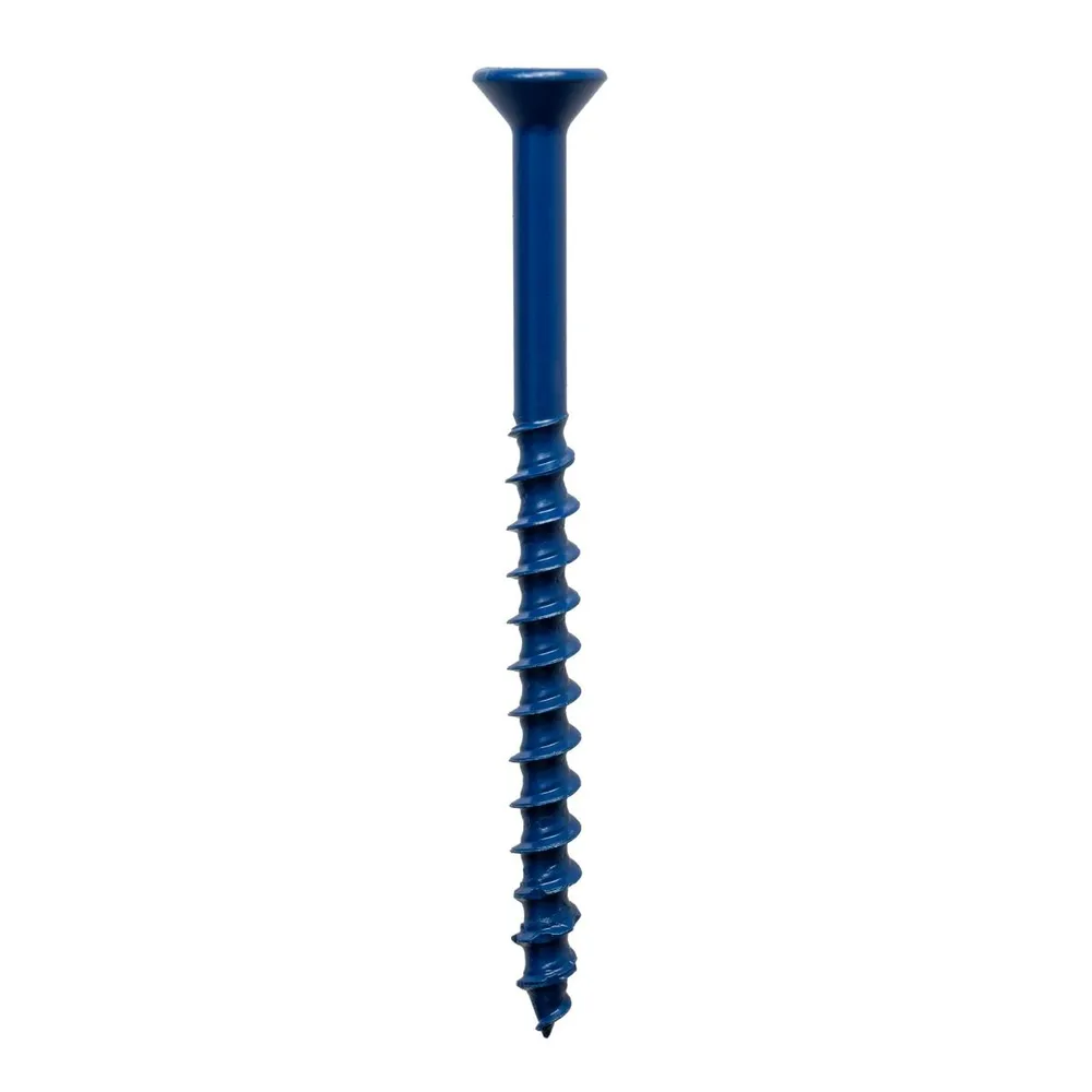 3/16” x 2-3/4” Flat Head Strong-Tie Titen Turbo Concrete Masonry Screw, Box Count: 100