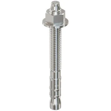 3/8” x 3-3/4” Strong-Tie 304 Stainless Strong-Bolt 2 Wedge Anchor, Box Count: 50