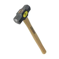 4 Pound Steel Head Engineering Hammer With a 14 Inch Wooden