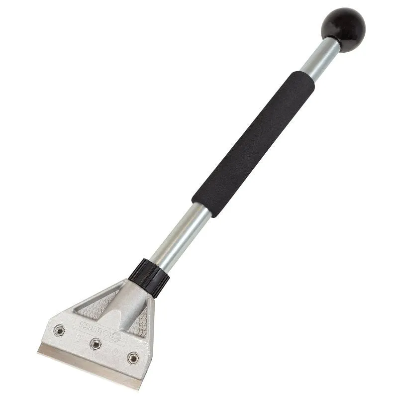 4″ Pro Floor and Wall Scraper with 18″ Handle