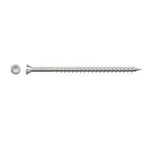 #7 x 3″ 305 Stainless SSDTH Trim Head Deck Screw, Box Count: 1000