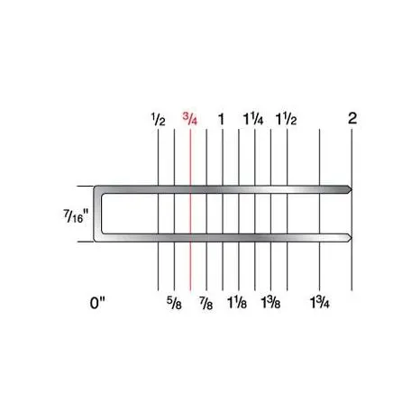 7624CGR – 3/4″, Box Count: 10000