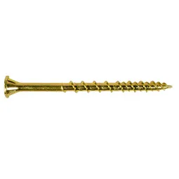 #9 x 2-1/2″ Yellow Zinc Coated WSV Subfloor Screw, Box Count: 1500