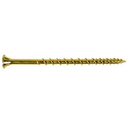 #9 x 3″ Yellow Zinc Coated WSV Subfloor Screw, Box Count: 1000
