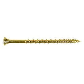 #9 x 3″ Yellow Zinc Coated WSV Subfloor Screw Half Pk, Box Count: 500