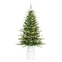 ASPEN FIR MILK CAN TREE 4.5FT
