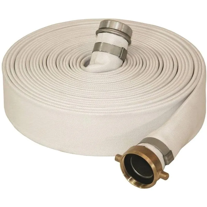 Abbott Rubber 1131-2000-50 Mill Discharge Hose, 2 in ID, 50 ft L, Male Thread x Female, Rubber