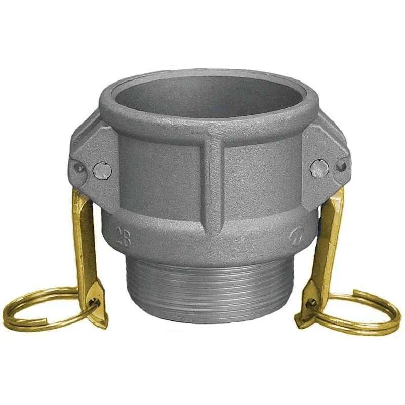 Abbott Rubber QB-200-DC Hose Coupling, 2 in, MNPT, Die-Cast Aluminum
