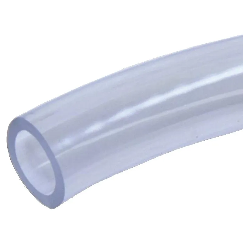 Abbott Rubber T10 Series T10004001 Tubing, 3/16 in OD, 1/8 in ID, Clear, 100 ft L