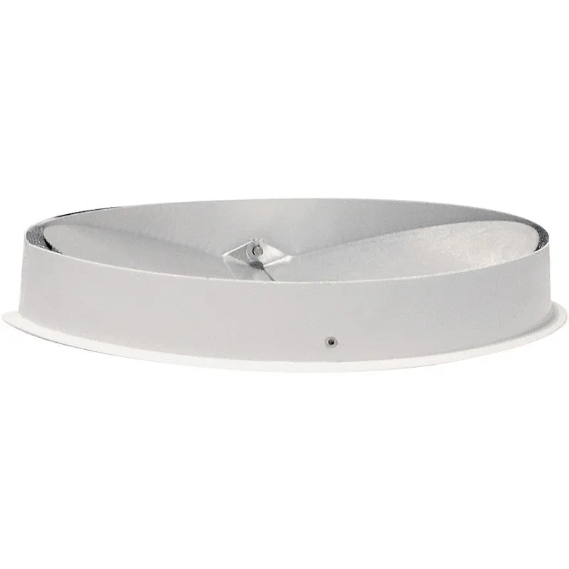 Air King ARD7R/E-22A Range Hood Collar, Round, Steel, Painted, For: QZ, DS and AV Series Range Hoods