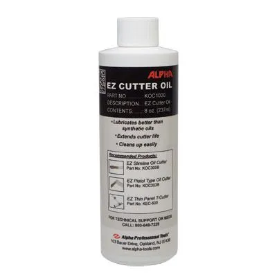 Alpha EZ Cutter Oil, 8oz.