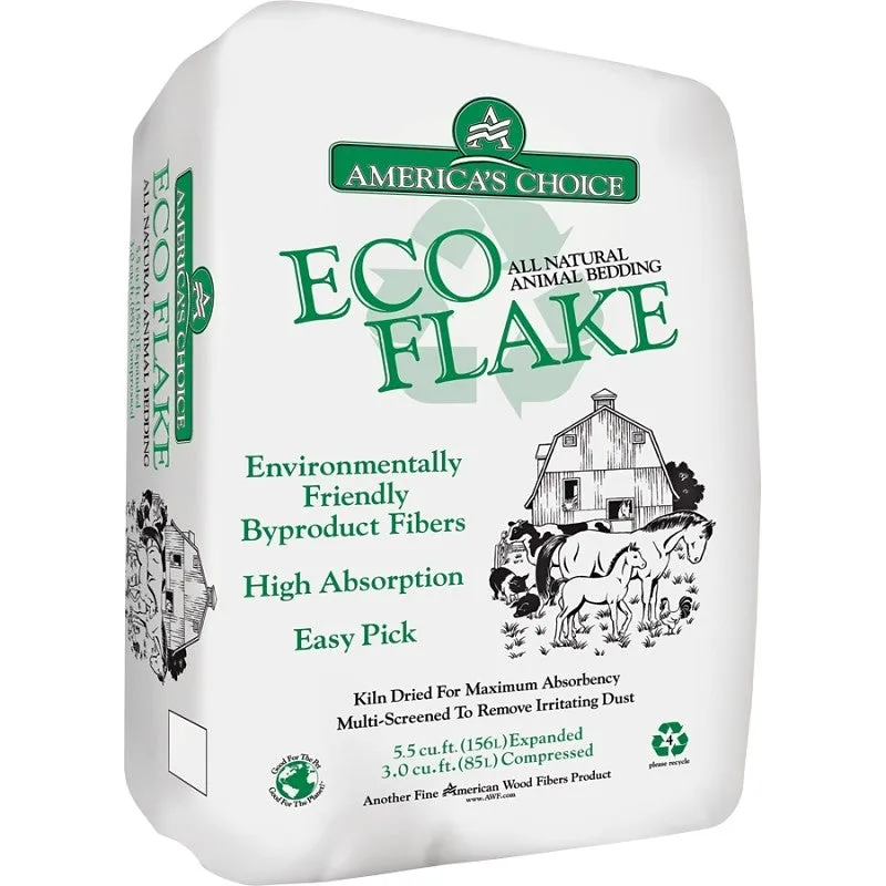 America’s Choice 0P2ECOAC Animal Bedding, Pine, Natural