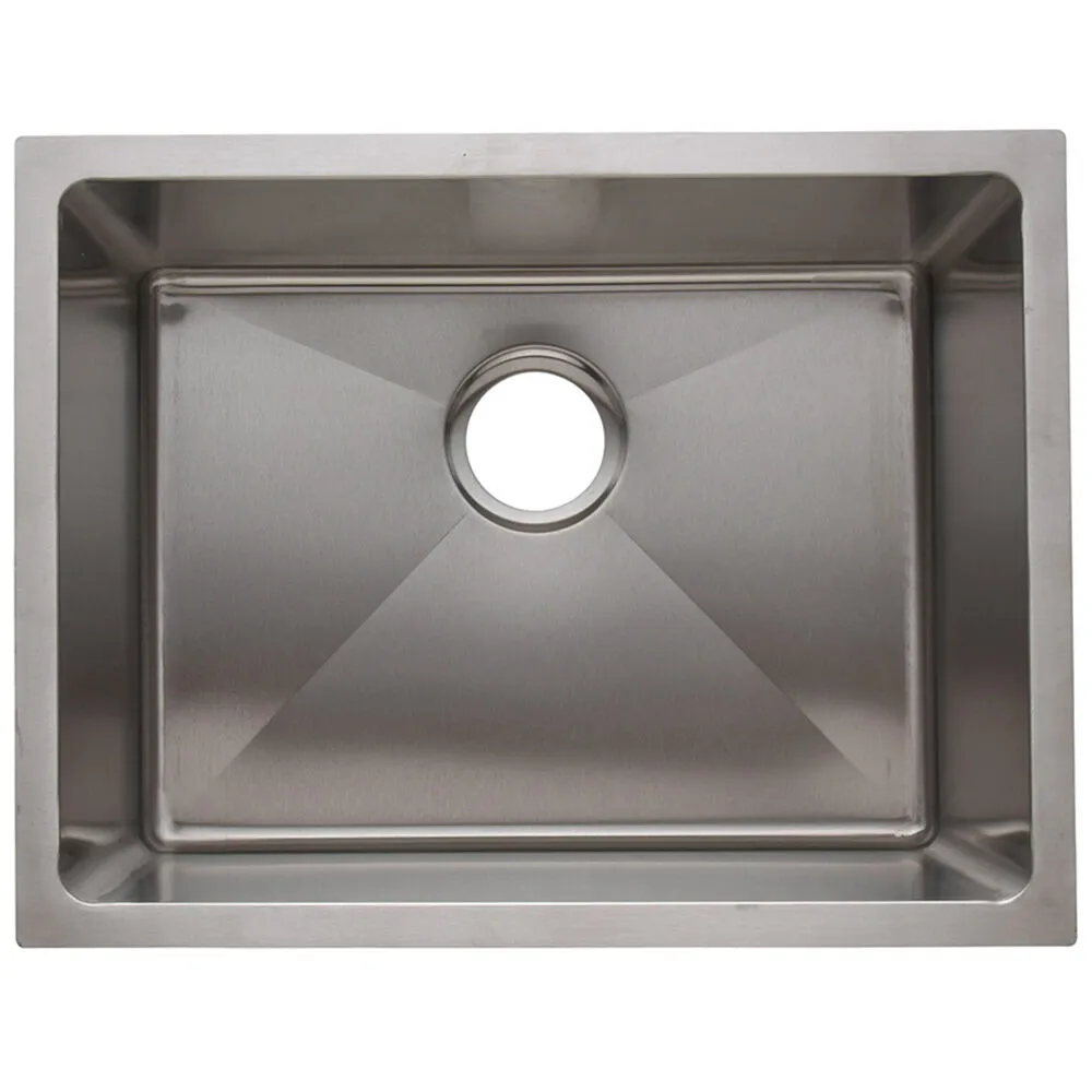 Amerisink Legend AS338 Undermount Stainless Steel Sink – 23″ x 18″ x 9″