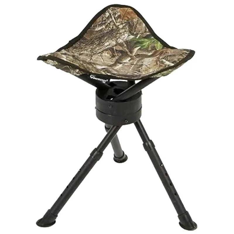 Ameristep AMEFT1011 Foldable, Mossy Oak Seat, Steel Frame, Fabric Seat