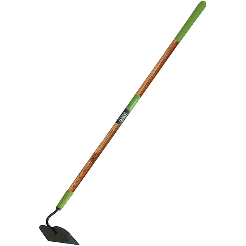 Ames 2825700 Welded Garden Hoe, 6-1/4 in W Blade, 5-1/4 in L Blade, Steel Blade, Hardwood Handle, 57-1/4 in OAL