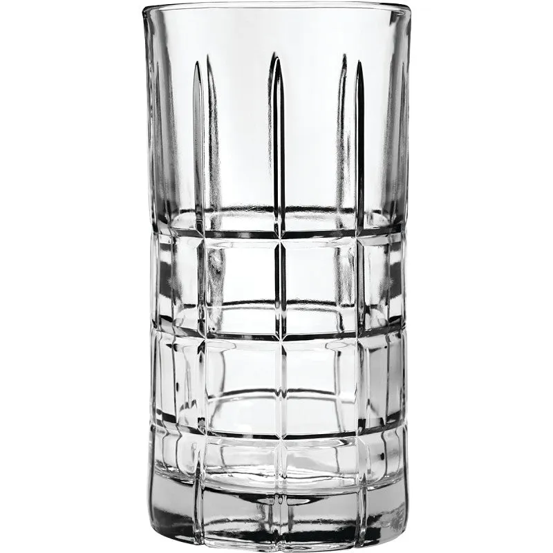 Anchor Hocking 68332L13 Manchester Tumbler, 16 oz Capacity, Glass, Clear, Dishwasher Safe: Yes (Pack of 4)