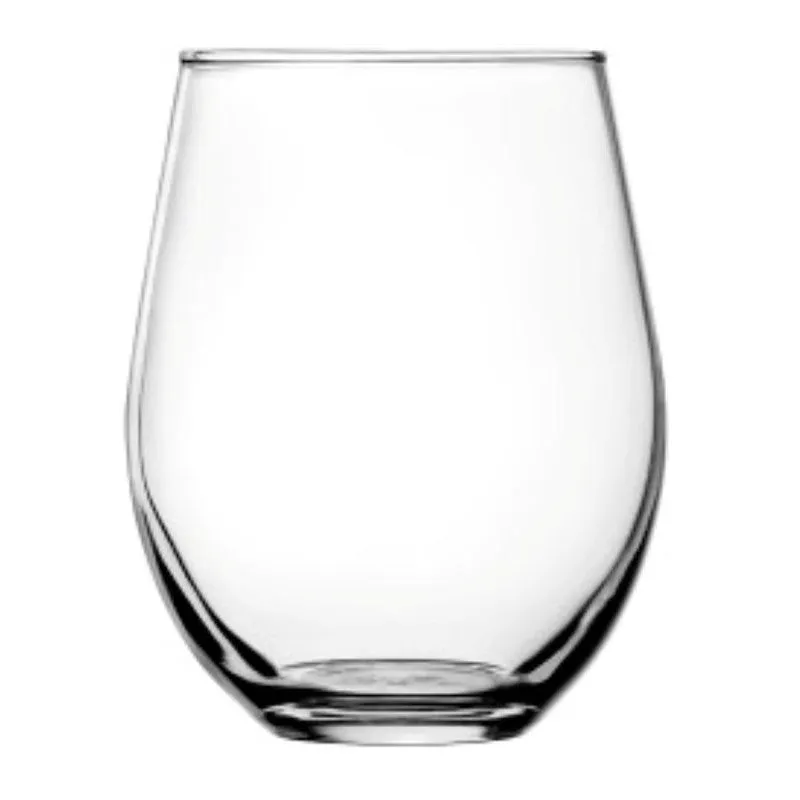 Anchor Hocking 95142 Stemless Glass Set, 20 oz Capacity, Glass, Clear, Dishwasher Safe: Yes