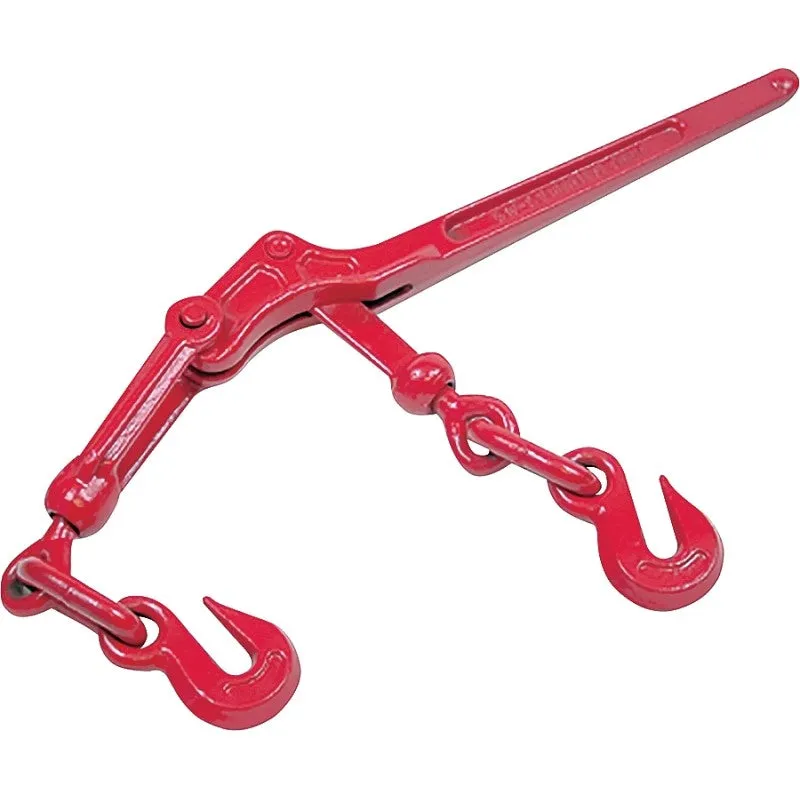 Ancra 45943-11 Load Binder, 3/8 to 1/2 in Chain/Rope, 9200 lb Working Load, Steel, Red