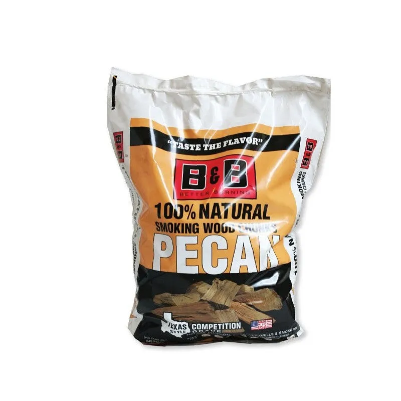 B&B Charcoal C00131-B Smoking Wood Chunk, 7.2 lb
