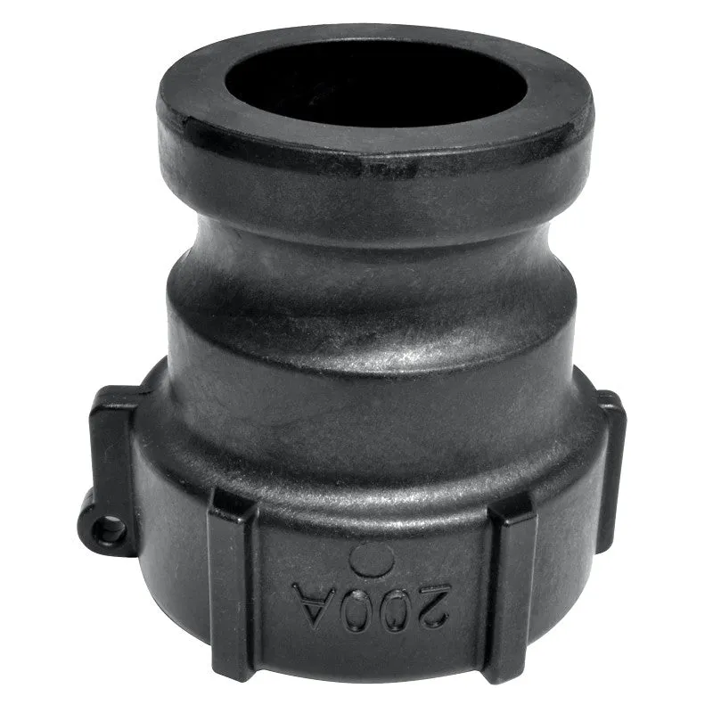 Banjo 300A Cam Lever Coupling, 3 in, Male Adapter x FNPT, Polypropylene