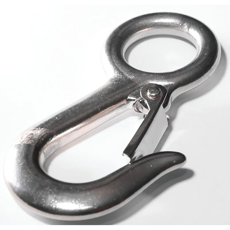 Baron 2311S-1-1/8 Spring Snap, 3/4 in Snap Opening, 4-5/8 in L Dimensions, 400 lb Working Load, Stainless Steel