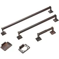 Bath Hardware Set 5 Piece Venetian Bronze (POS)