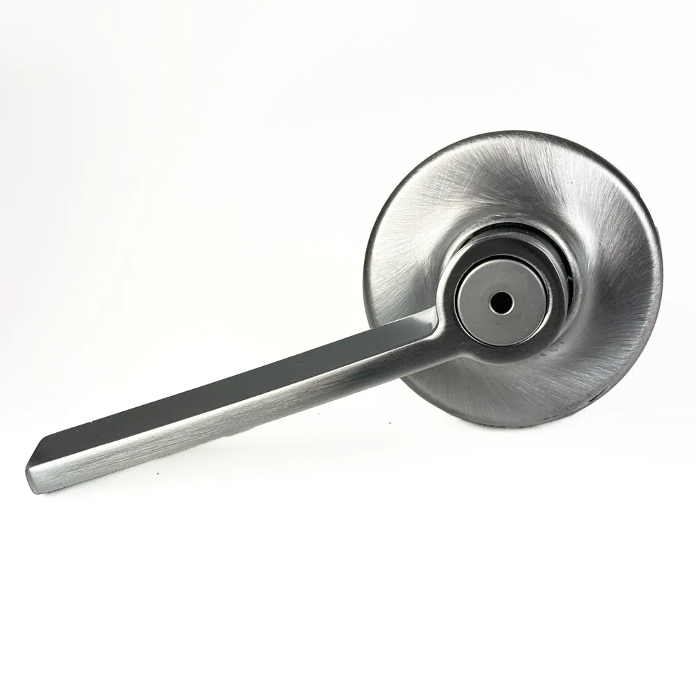 Bed And Bath Privacy Leverset Satin Chrome