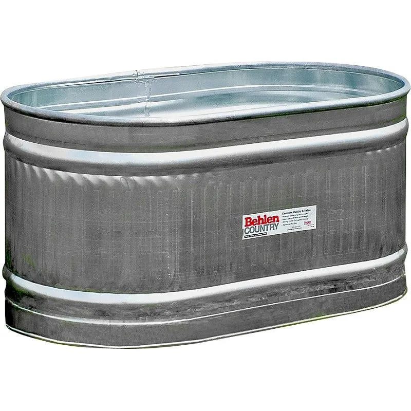 Behlen Country 50130028 Farm Stock Tank, Round, 103 gal Capacity, Steel, Galvanized