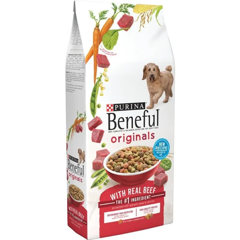 Beneful 1780013476 Dog Food, Dry, 15.5 lb Bag
