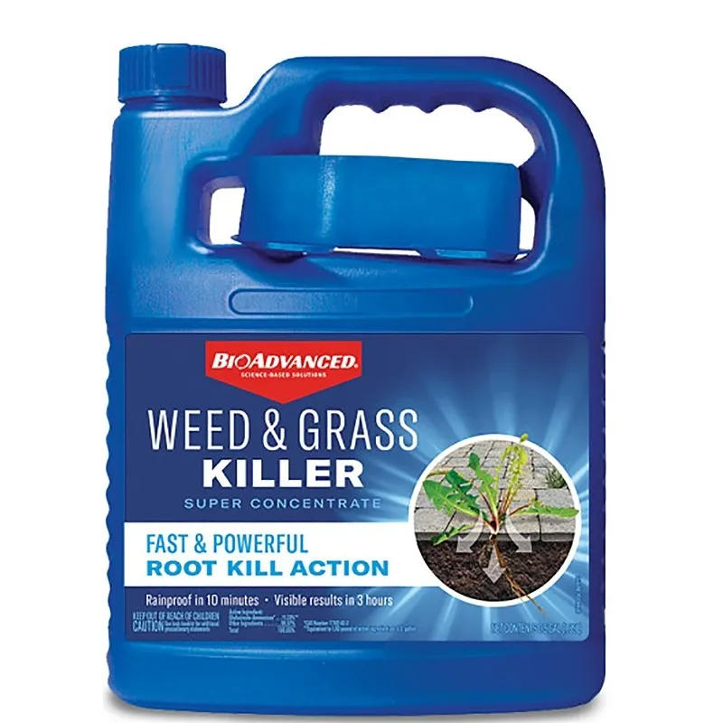 BioAdvanced 704196A Super Concentrated Weed and Grass Killer, Liquid, Blue, 64 oz Bottle