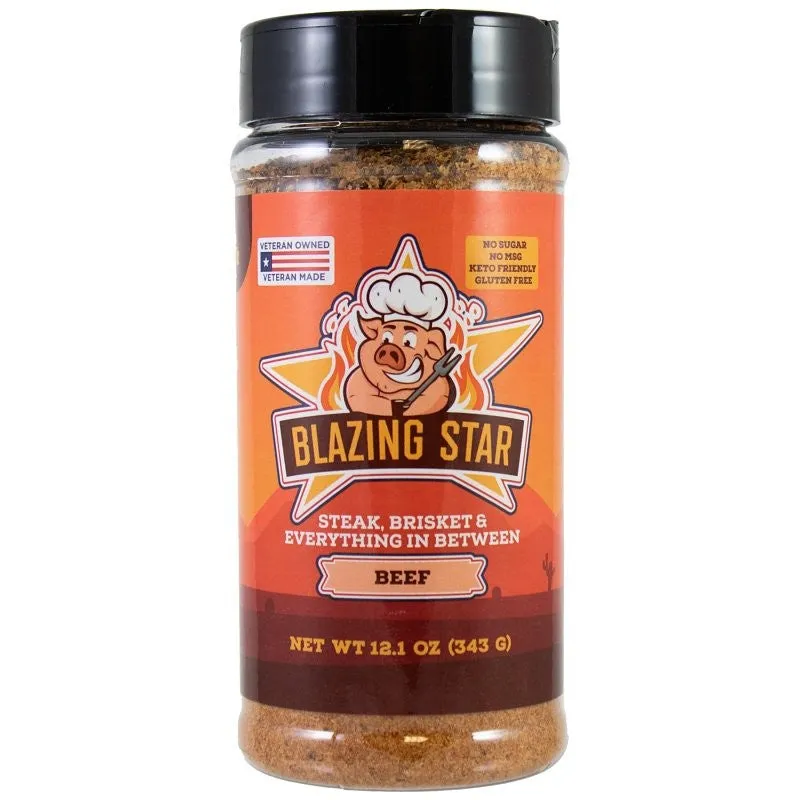 Blazing Star BZ00110-C Rub and Seasoning, 12.1 oz
