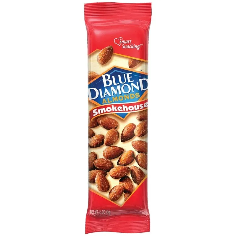 Blue Diamond Smokehouse Series BLU5179 Almonds, 1.5 oz (Pack of 12)