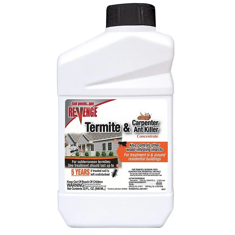 Bonide 568 Termite and Carpenter Ant Control, Liquid, 32 oz Bottle