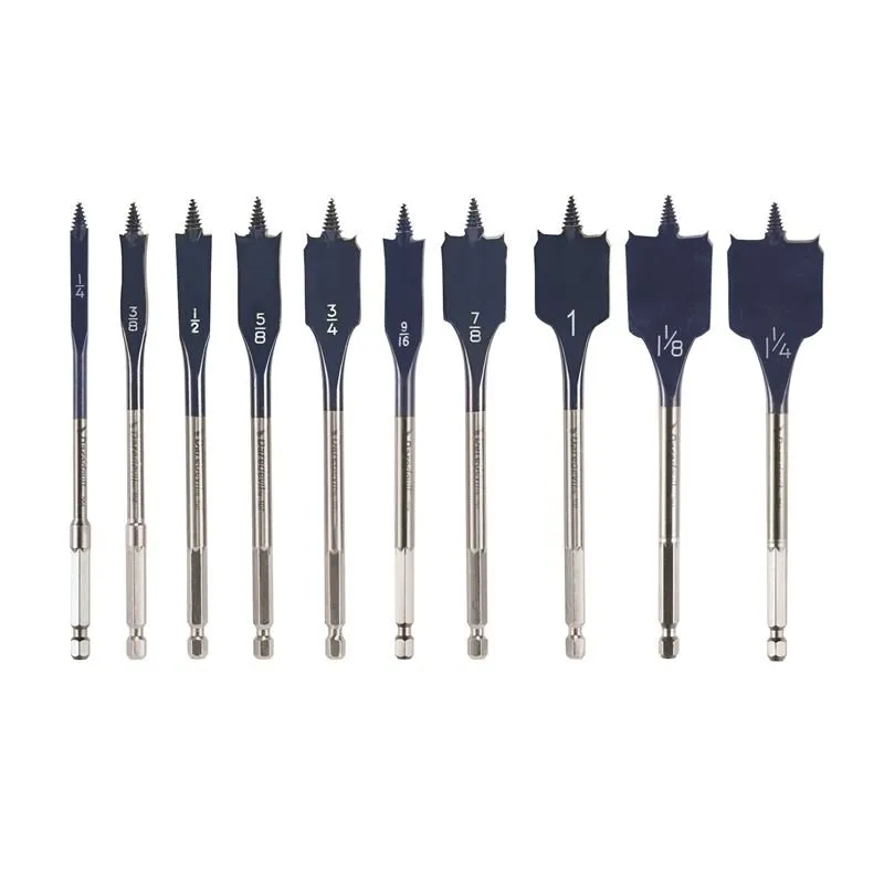 Bosch | DSB5010 10 pc. Daredevil Standard Spade Bit Set