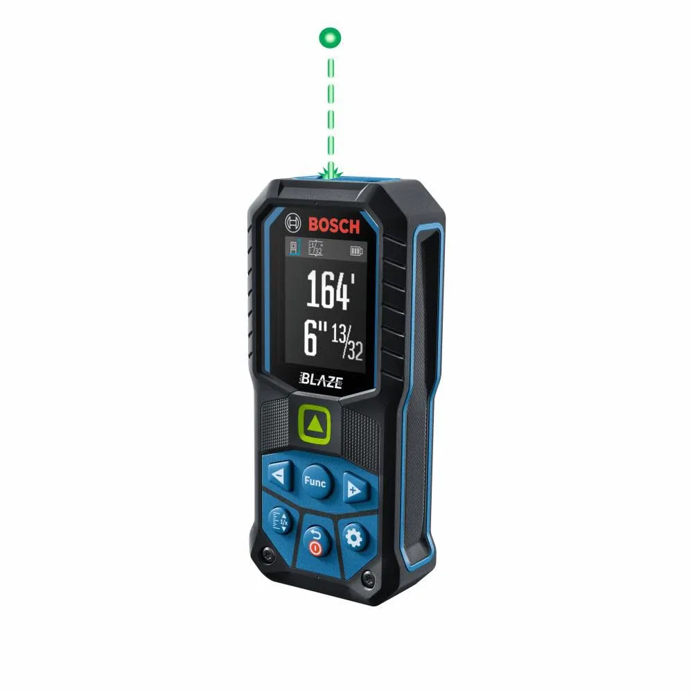 Bosch GLM165-25G BLAZE Green-Beam 165′ Laser Measure
