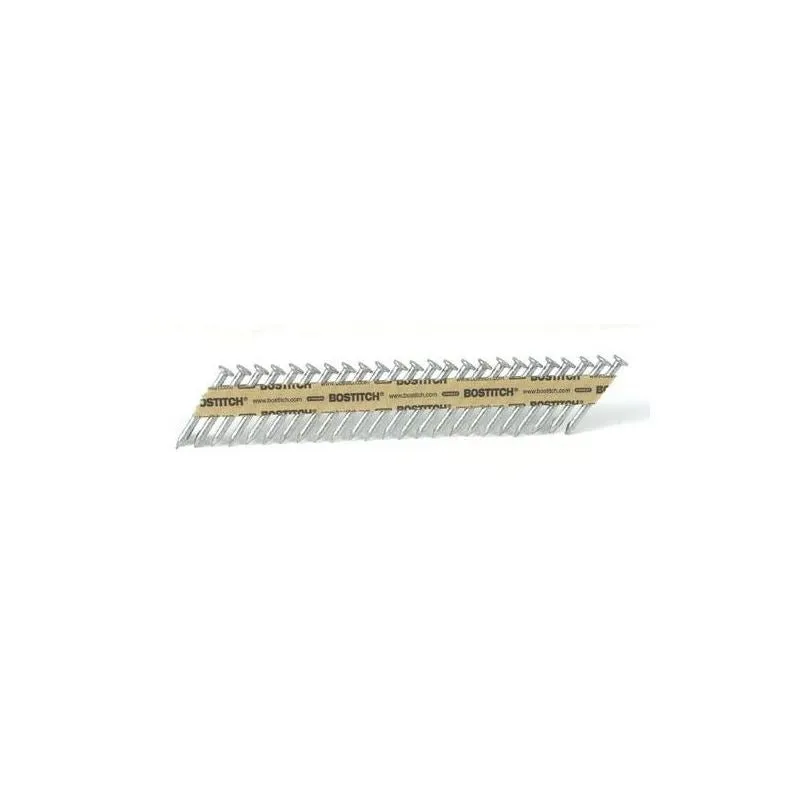Bostitch | PT-MC13115GAL-1M 1-1/2″ x .131 Paper Tape Collated Galvanized Metal Connector Nails, 1000-Qty