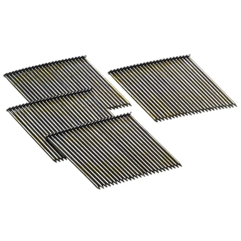 Bostitch S12D-FH Framing Nail, Wire Collation, 3-1/4 in L, Steel, Coated, Round Head, Smooth Shank, 2000/PK