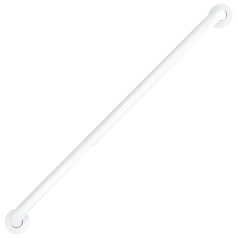 Boston Harbor SG01-01&0236 Safety Grab Bar, 36 in L Bar, White, Wall Mounted Mounting