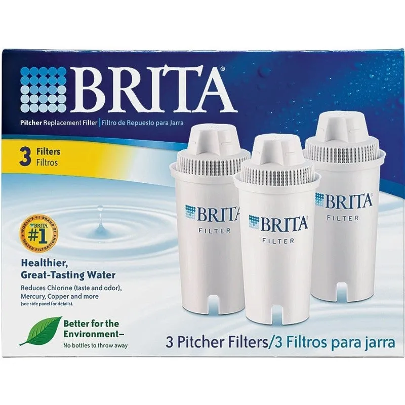 Brita 35503 Pitcher Replacement Filter, For: 68389, 6035455, 6063986 Model Pitchers