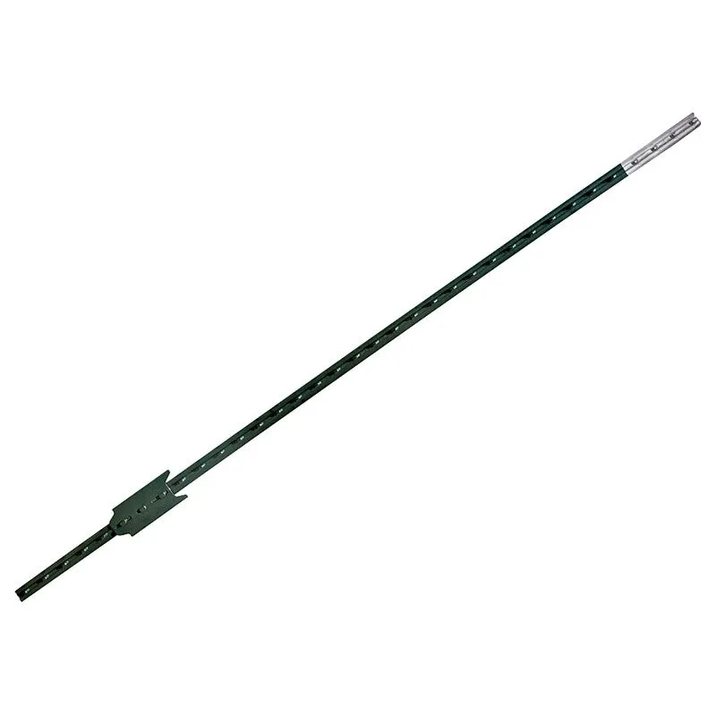 CMC TP125PGN050 T-Post, 5 ft H, Steel, Green/White (Pack of 5)